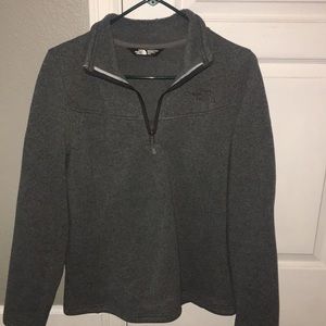 1/4 zip NORTHFACE fleece